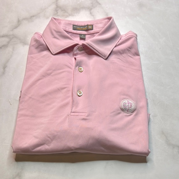 Peter Millar Other - Peter Millar Summer Comfort Pink Conway Farms Golf Polo